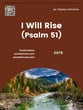 I Will Rise SATB choral sheet music cover